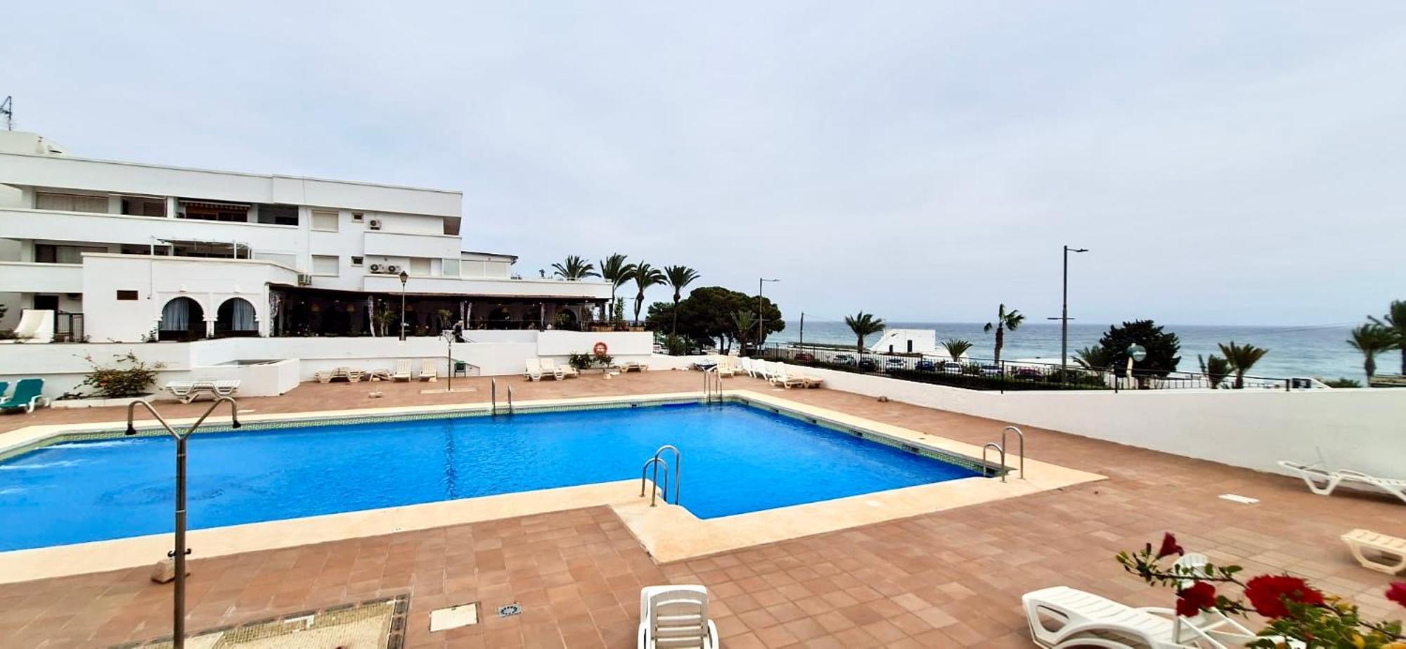 מוחקאר Apartamento Villa Azul, 1ª Linea De Playa מראה חיצוני תמונה
