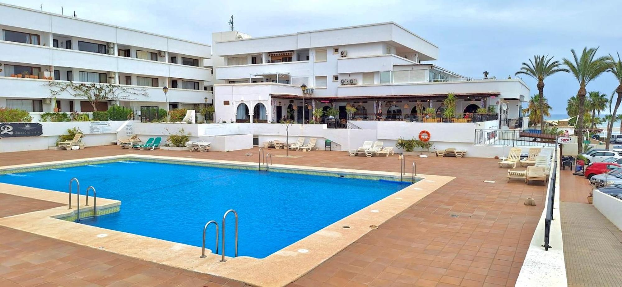 מוחקאר Apartamento Villa Azul, 1ª Linea De Playa מראה חיצוני תמונה