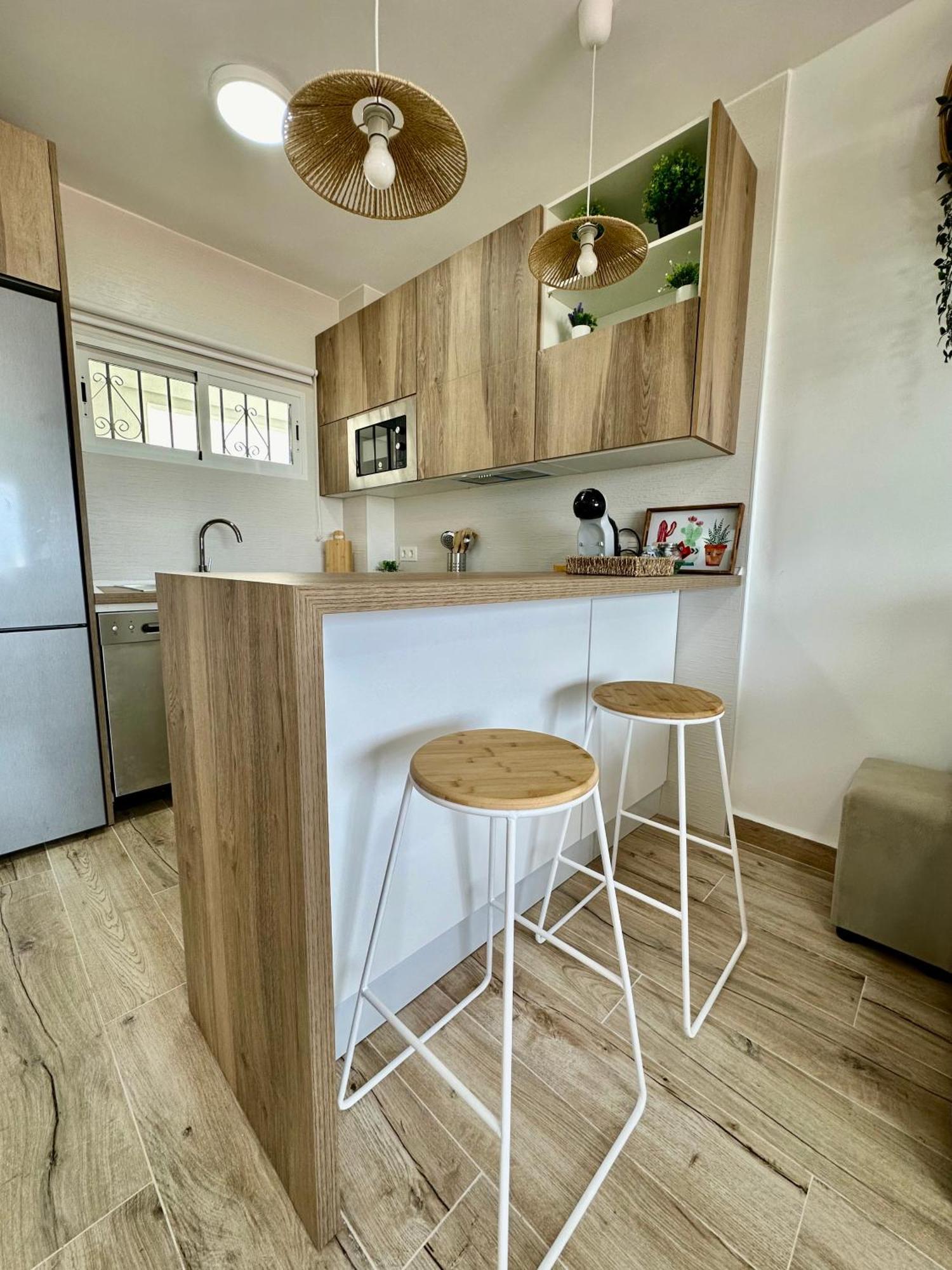 מוחקאר Apartamento Villa Azul, 1ª Linea De Playa מראה חיצוני תמונה