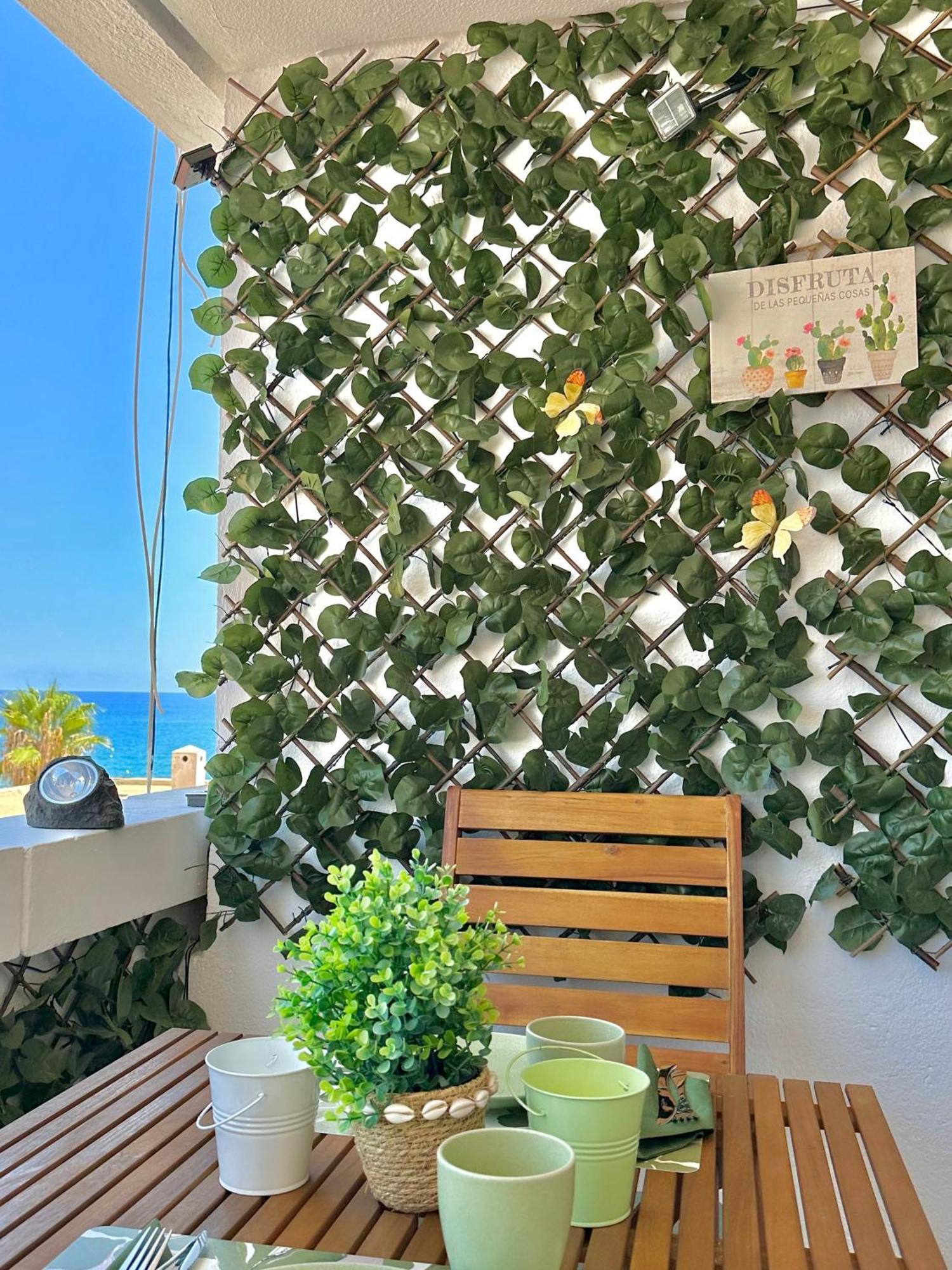 מוחקאר Apartamento Villa Azul, 1ª Linea De Playa מראה חיצוני תמונה