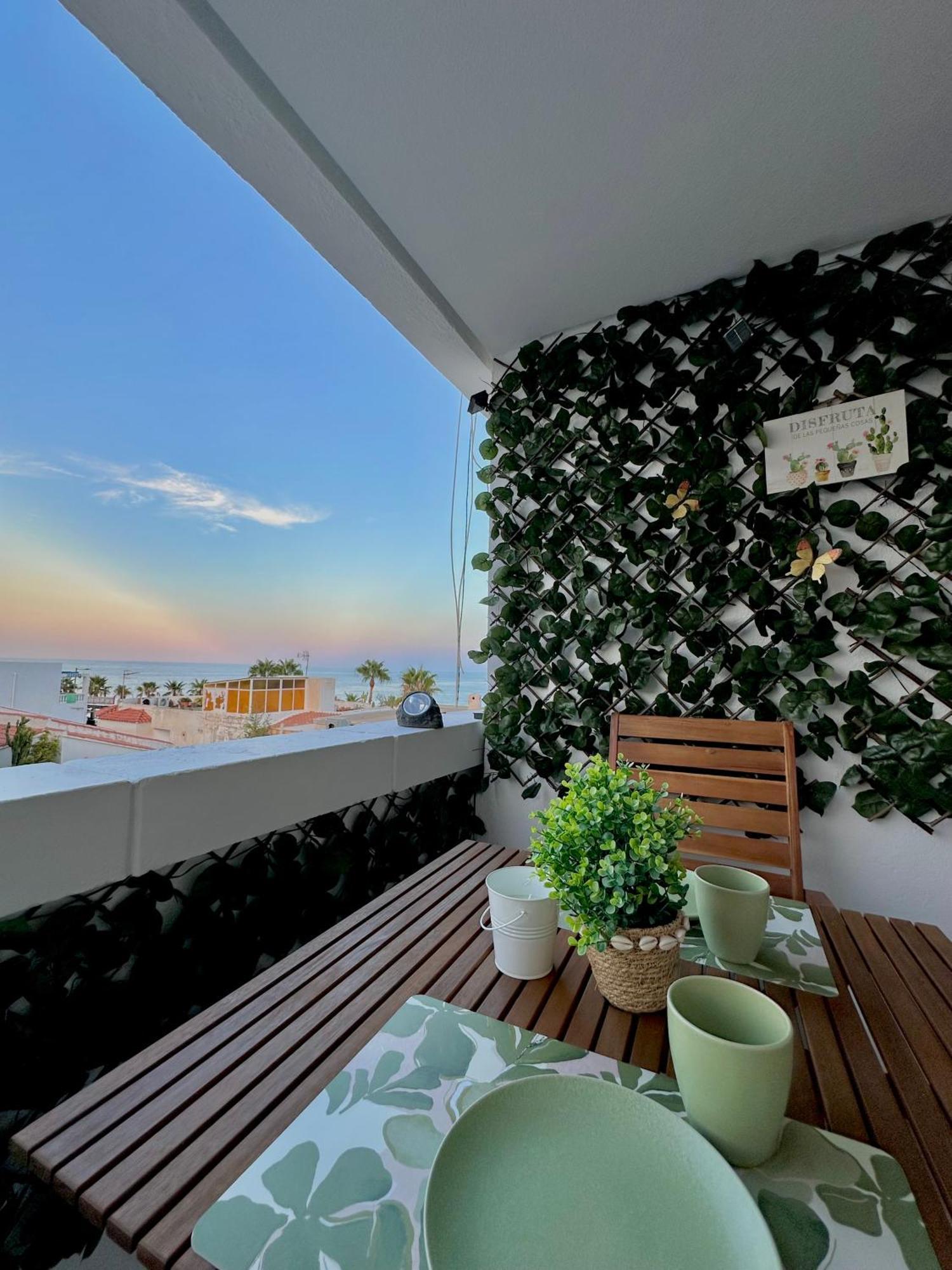 מוחקאר Apartamento Villa Azul, 1ª Linea De Playa מראה חיצוני תמונה