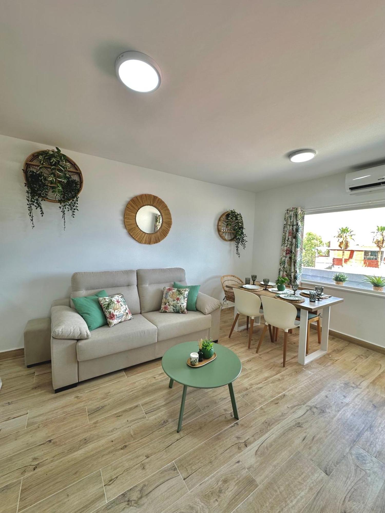 מוחקאר Apartamento Villa Azul, 1ª Linea De Playa מראה חיצוני תמונה